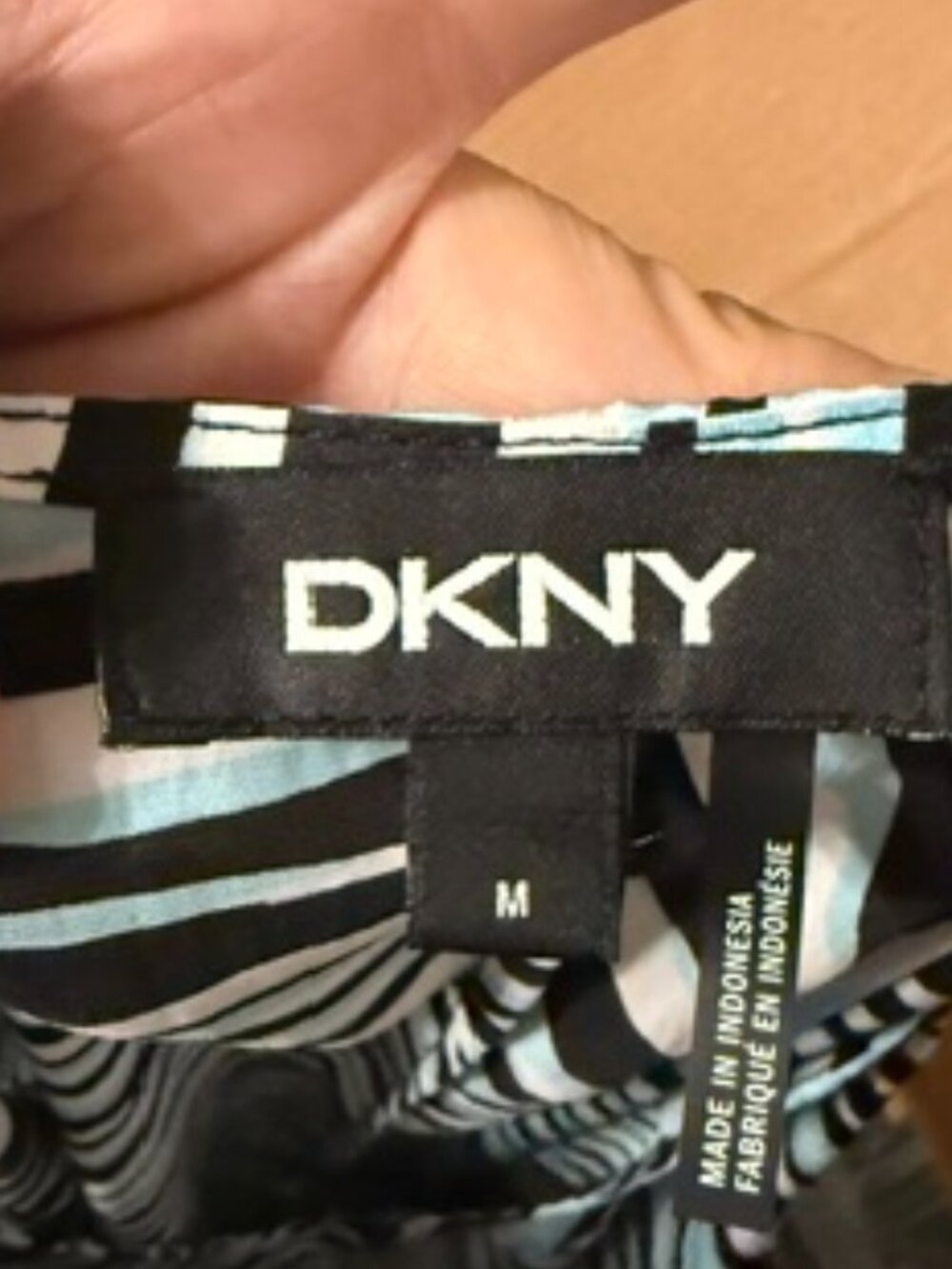 DKNY Animal Inspired Dress Size M - Picture 3 of 4